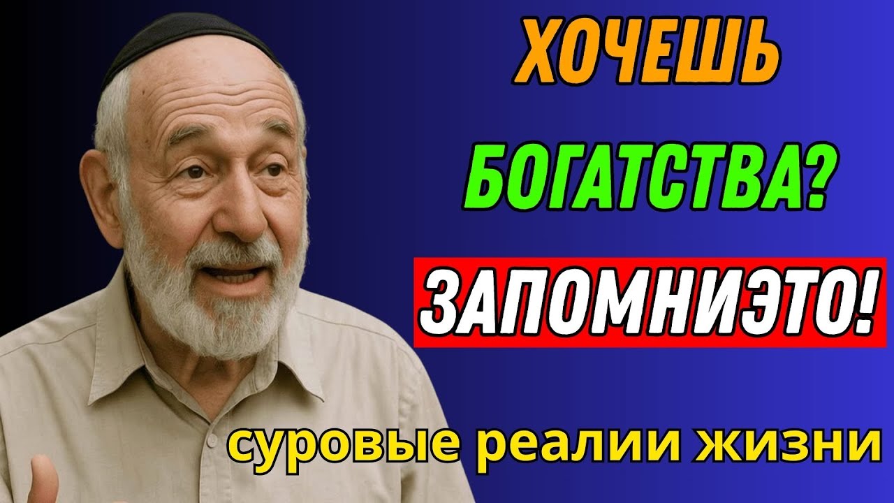 «Старый еврей поделился 5 тайнами настоящего успеха и счастья»