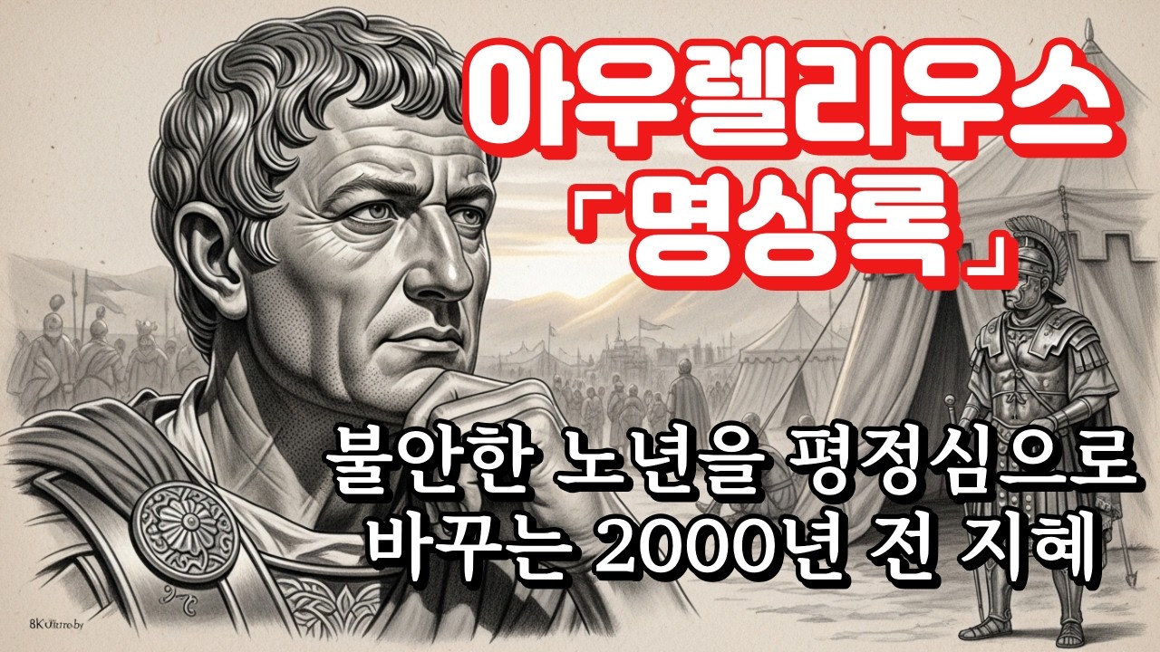 불안한 노년을 평정심으로 바꾸는 2000년 전 지혜 | 마르쿠스 아우렐리우스 