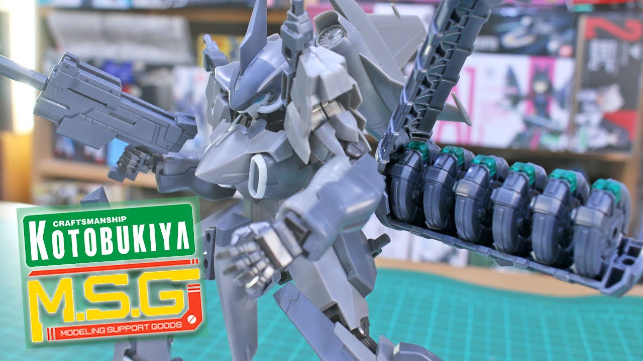 Active Mine [M.S.G. Heavy Weapon Unit 30] - Kotobukiya Modeling Support Goods Review
