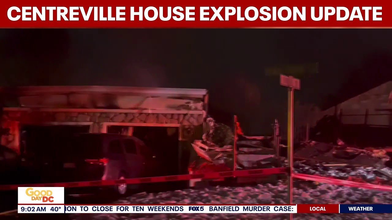 Centreville house explosion: Gas seeping through ground