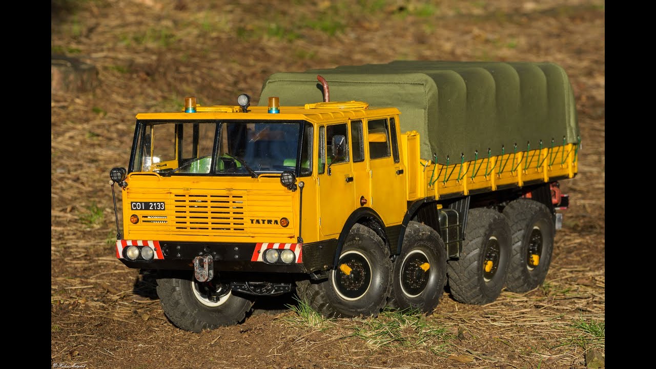 Tatra 813 8x8 Kolos - scale truck - Cross RC DC8  - first ride