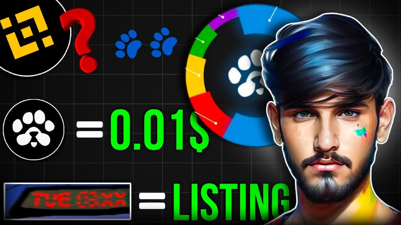 Paws🐾 price prediction 🤑| Binance Listing 🔥 Date Confirmed ✅| Paws Tokenomics update 🙏