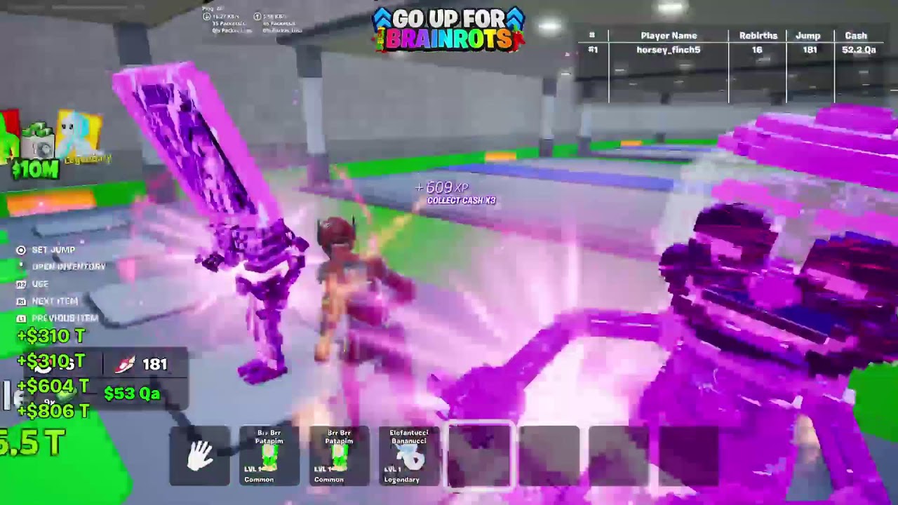 بث مباشر فورت نايت ماب Go up for BRAINROTS