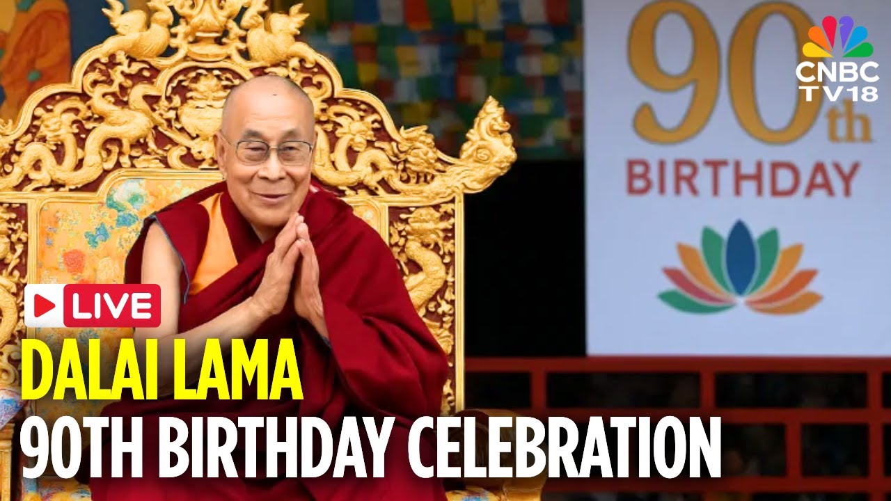 LIVE: Dalai Lama Attends Public Program in Honour of his 90th Birthday Celebration | Tibet | N18G