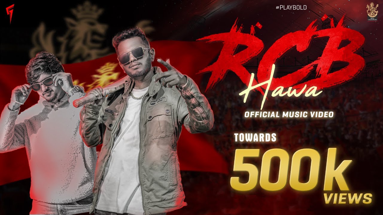 RCB Hawa | Rapper Chethan FT. Srivathsa K R | Shashank  | Kannada Music Video | 4K