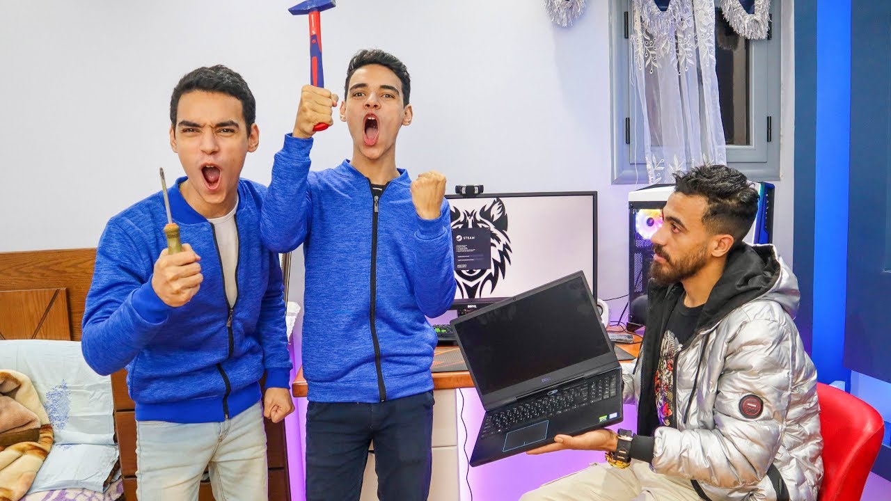 مقلب حرقت لابتوب جبس مصر الجديد ؟ مش هتصدقوا عمل اية !!