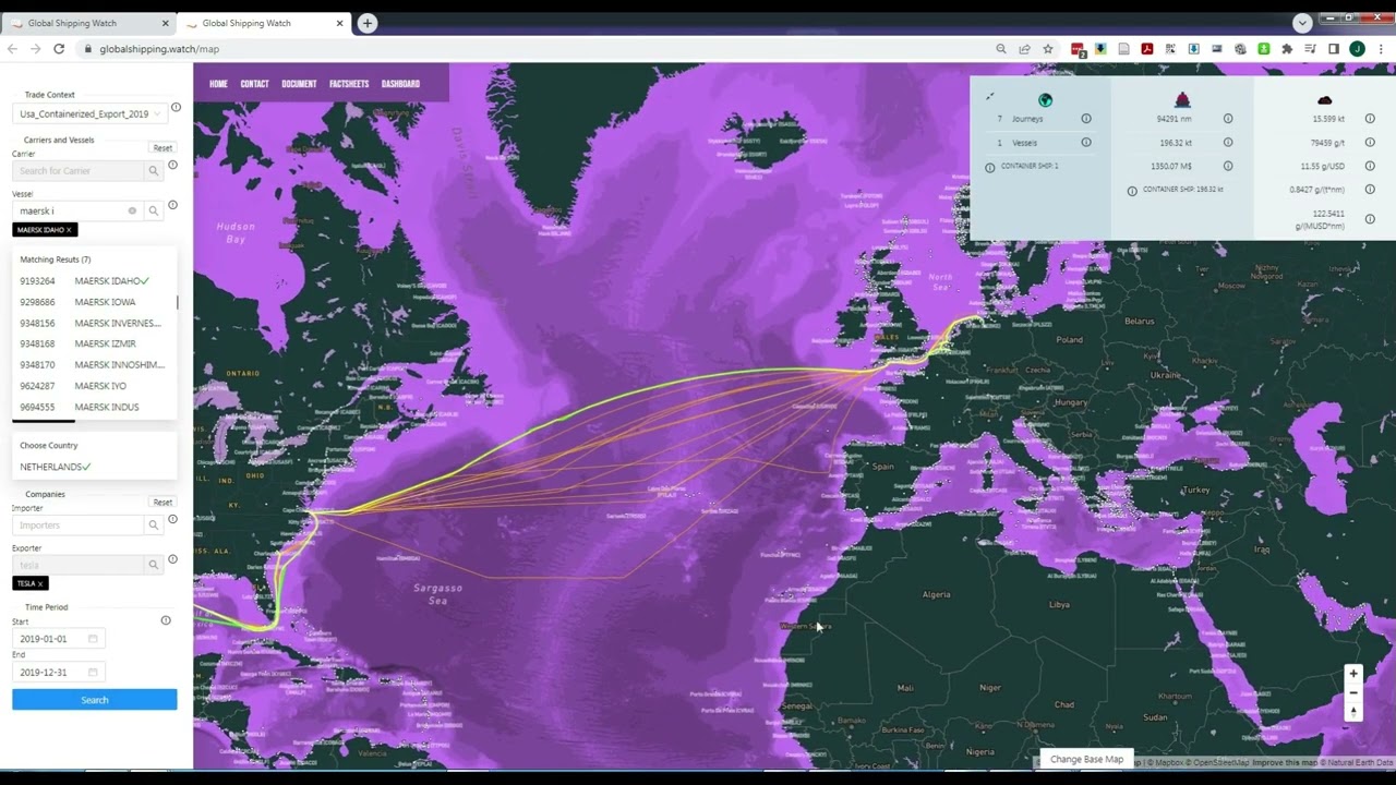 Tutorial: How to use Global Shipping Watch
