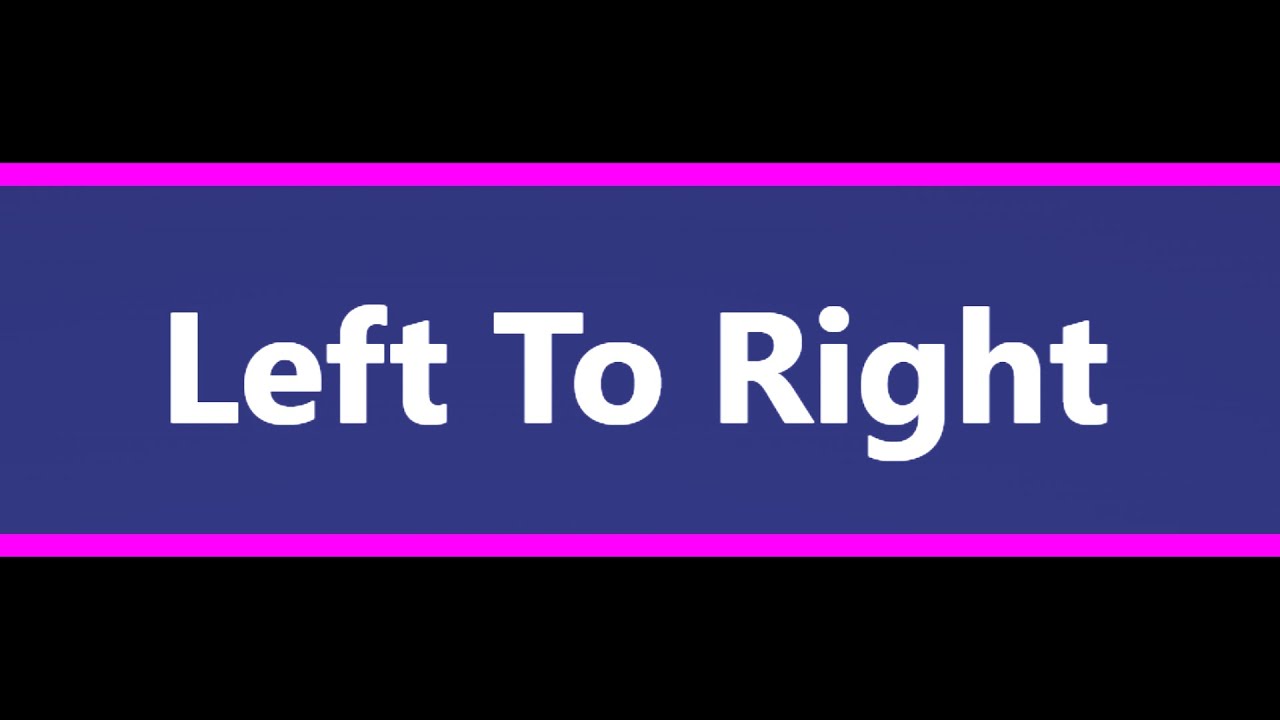 Why Some Humans Read Left To Right