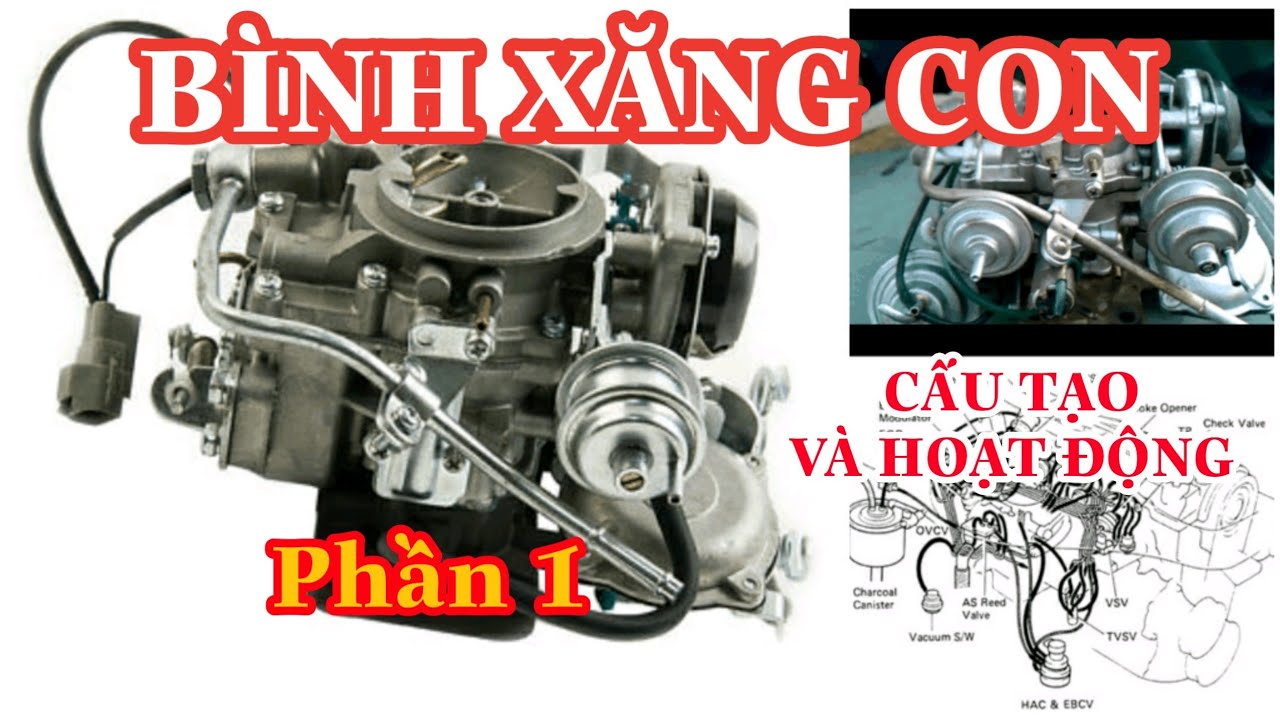 BÌNH XĂNG CON, cấu tạo và hoạt động (phần 1) @KENHKIENTHUCOTO