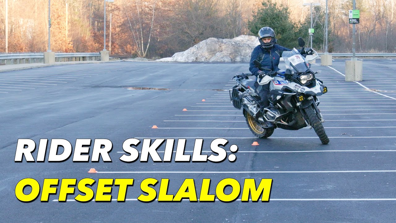 Mastering Motorcycle Control - Offset Slalom
