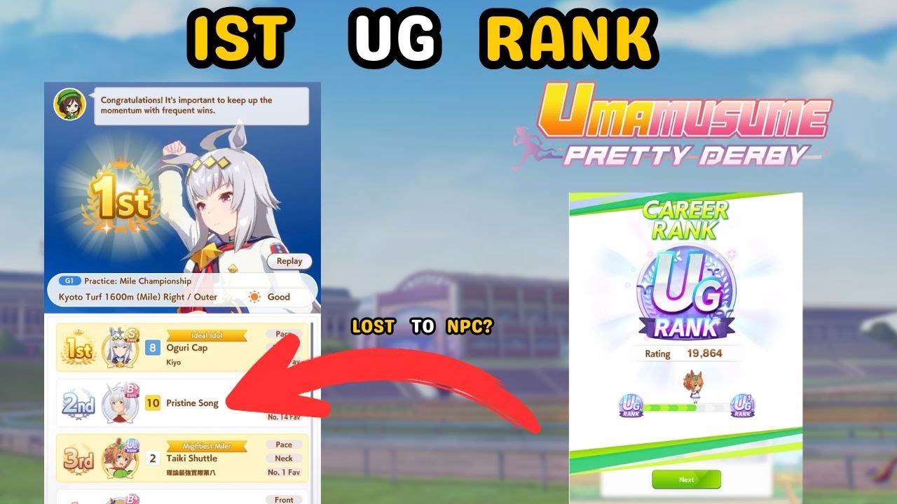 Crazy 1st UG Rank Uma Built In Unity Cup - Should You be Worried? | Umamusume: Pretty Derby