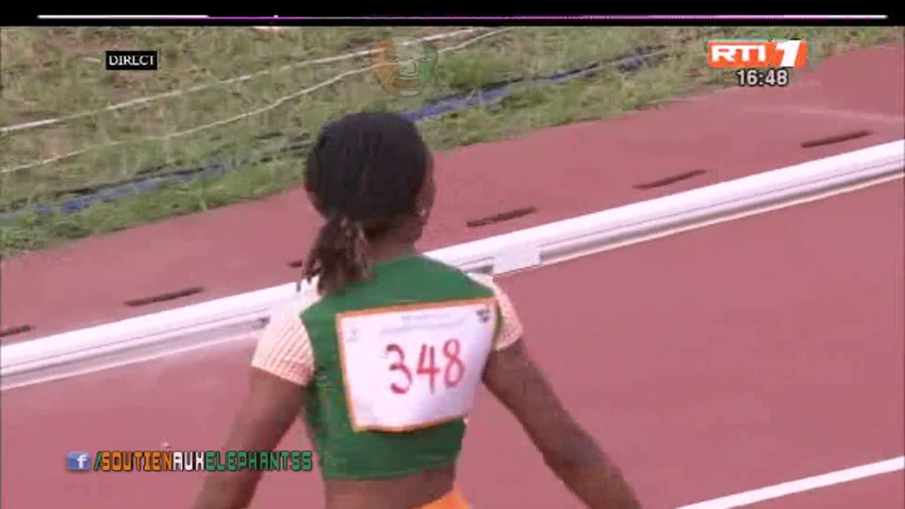 Athlétisme - Finale 4x100m dames La Côte d'Ivoire remporte la médaille d'or