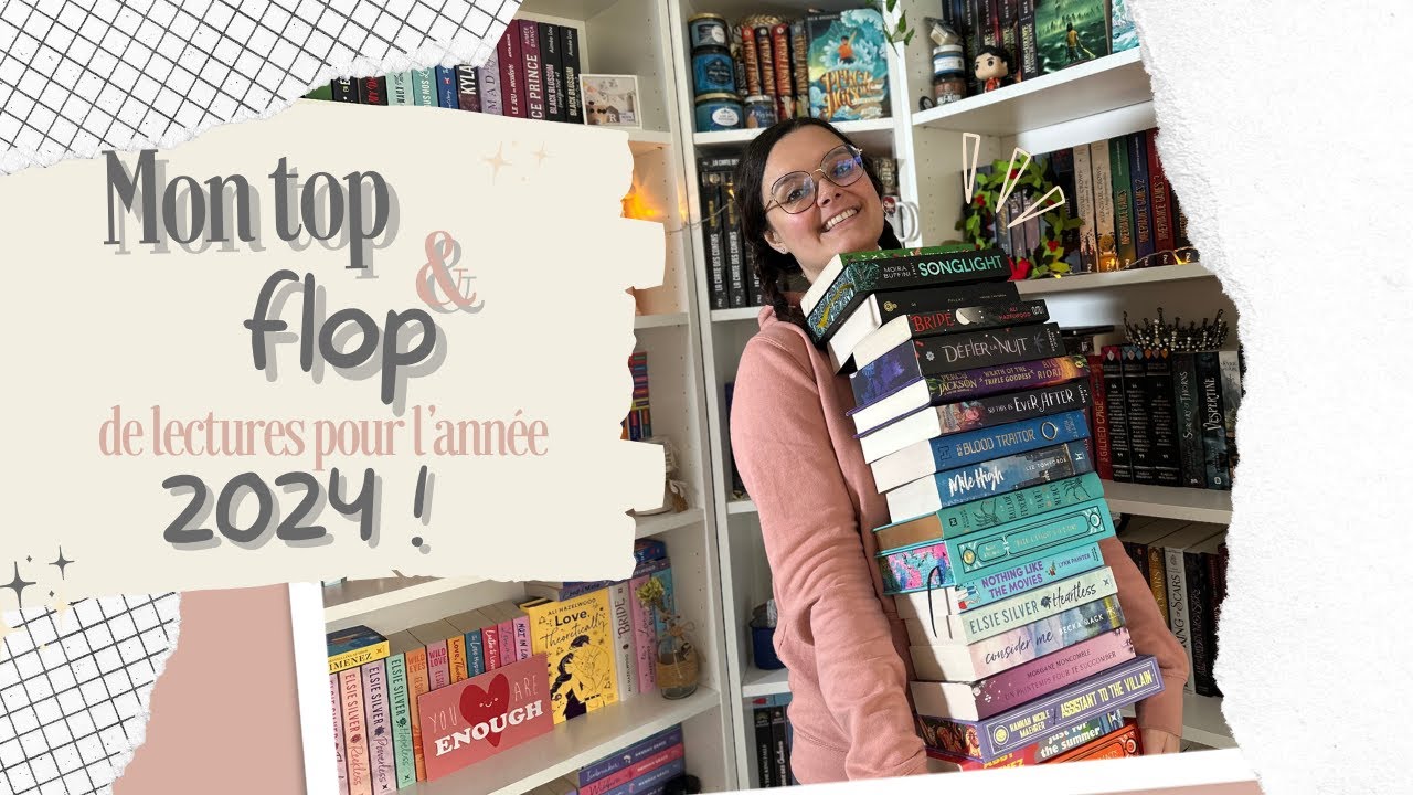 TOP & FLOP DE L'ANNÉE 2024 : c'est l'heure de faire le bilan ! 📚❤️👎