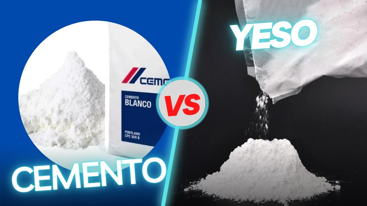 CEMENTO o YESO para MACETAS?/Principales diferencias