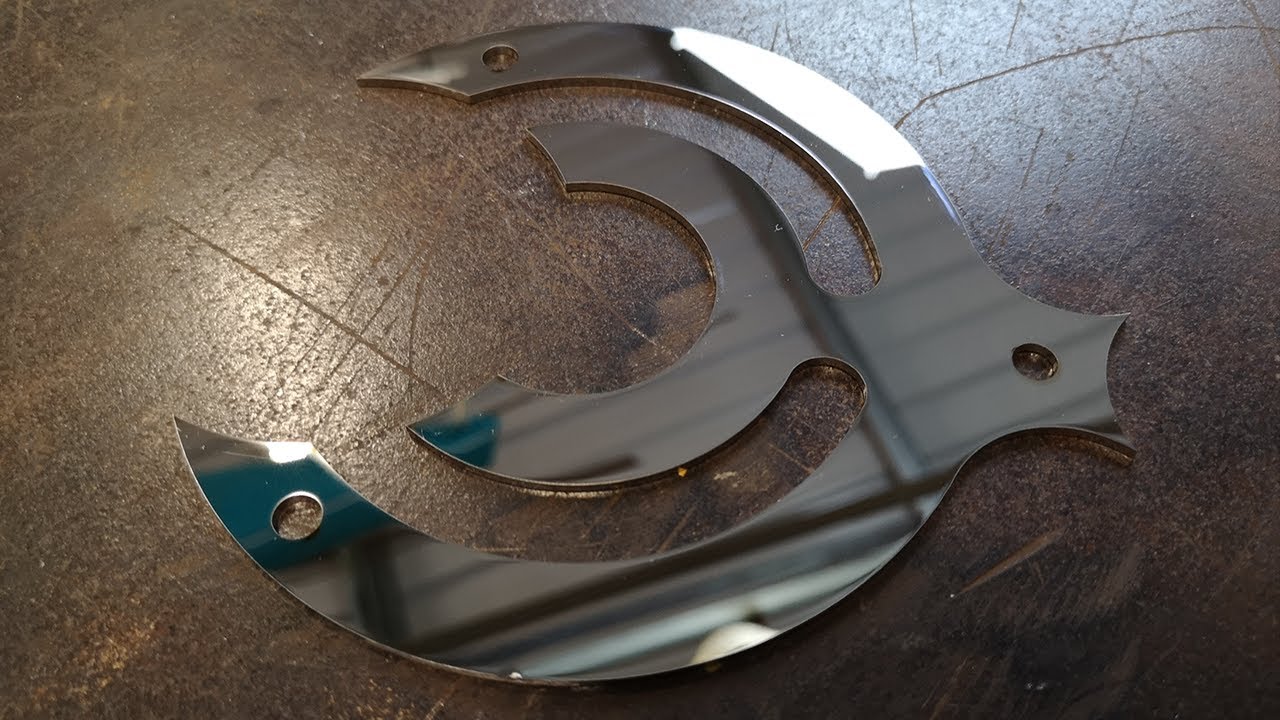 The Boiler Shop - Cleaning Mirror finish Stainless Steel After Laser Cutting