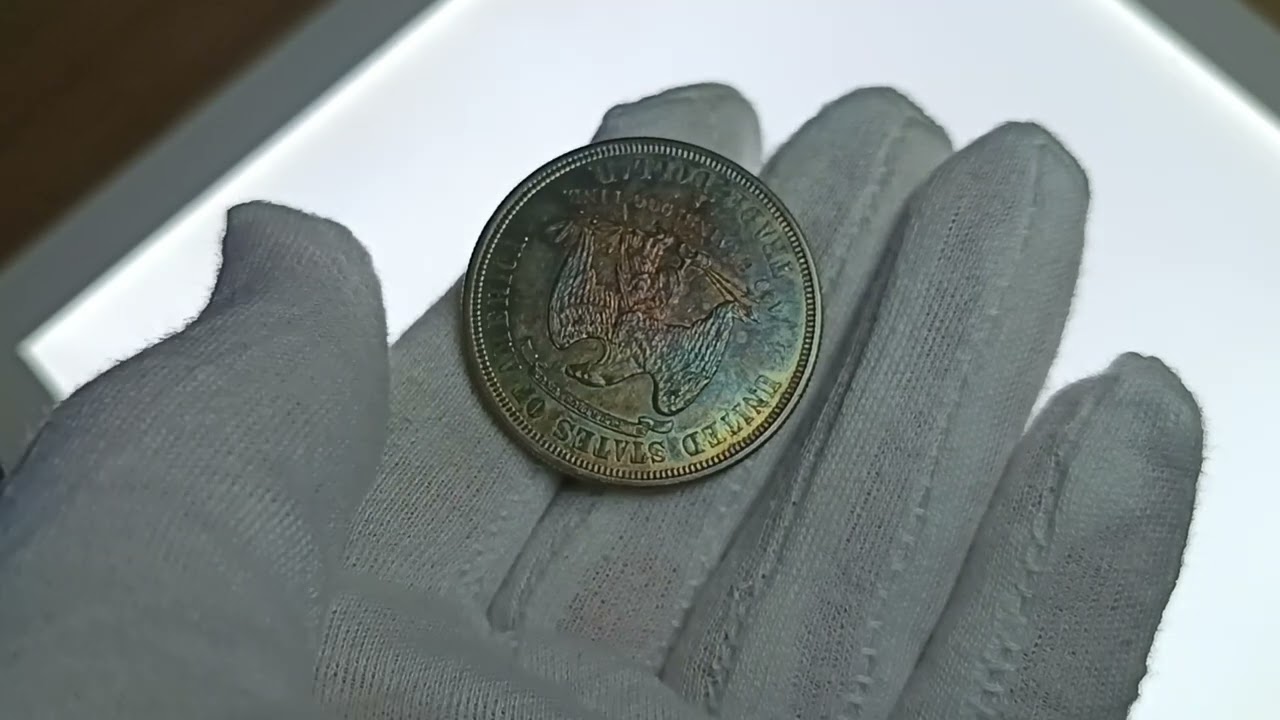 Auction15, USA, 1 dollar San Francisco 1877 S - Trade Dollar