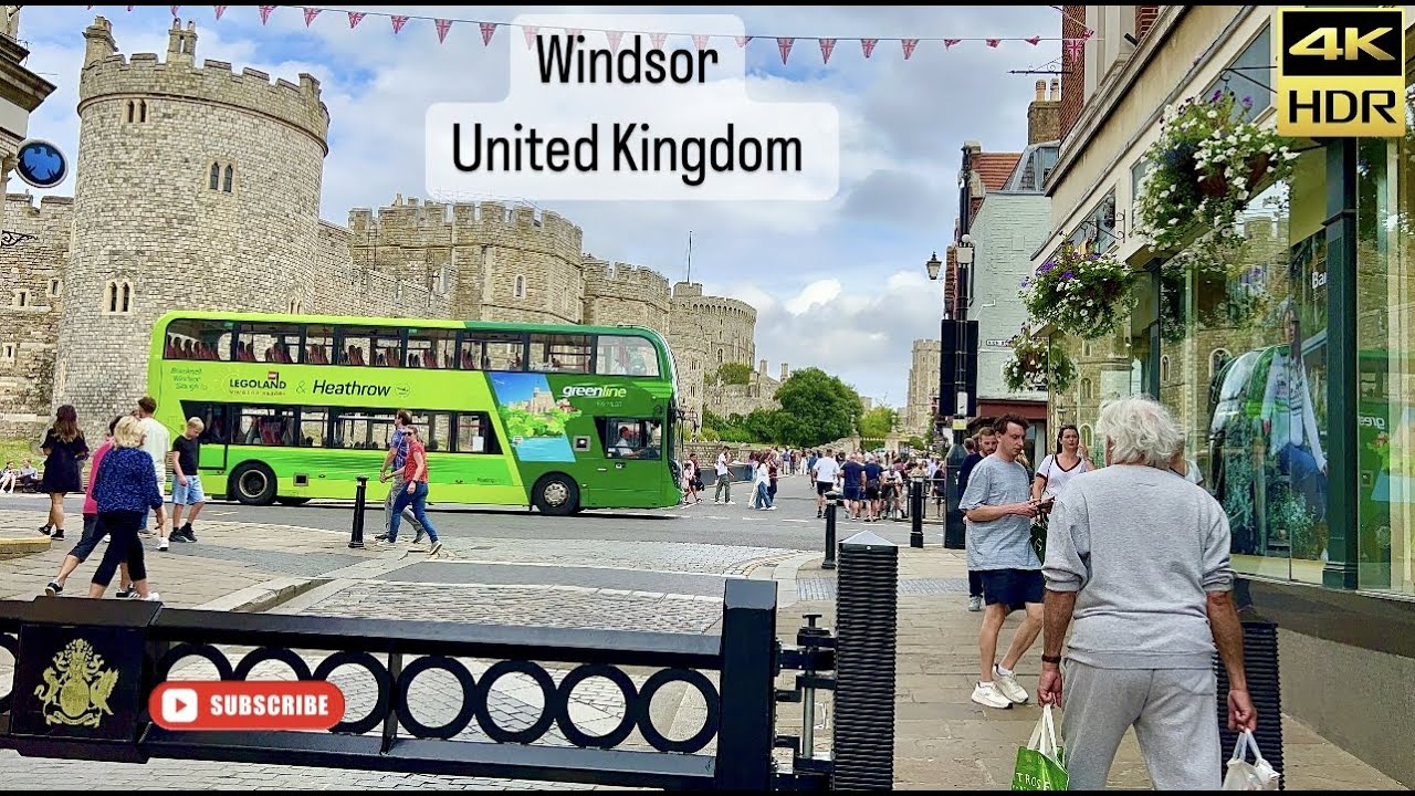 Windsor walking tour | Castle - town center - boat cruise | UK #windsor  #england  #uk