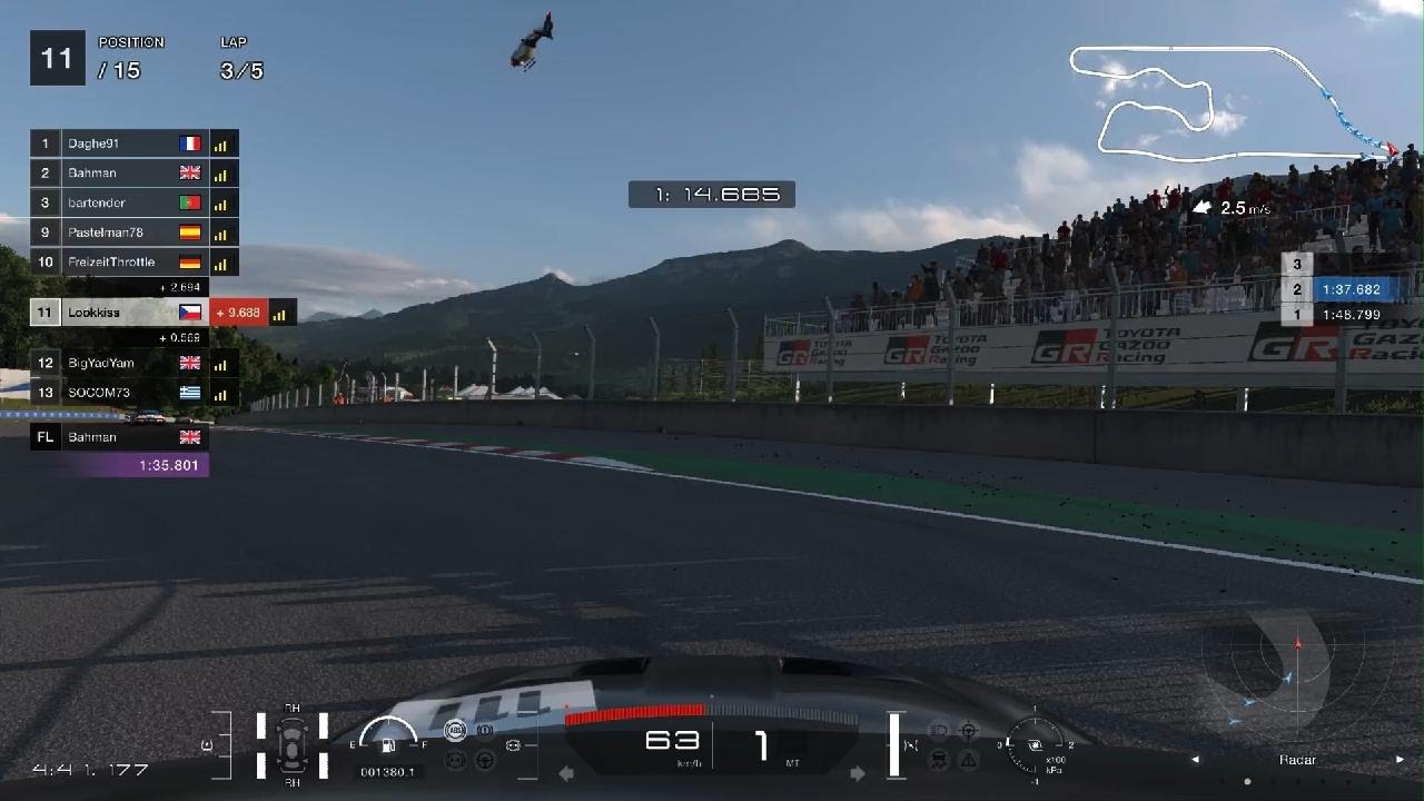 Deep forest raceway