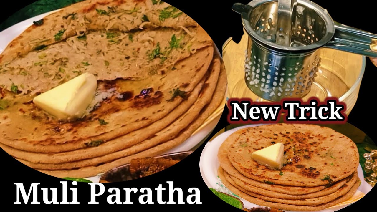 इस ट्रिक से मूली पराठा बनाओ ना फटेगा ना कोई दिक्कत | खाने के बाद सब बोलेंगे नंबर 1😋 पराठा बना है ||