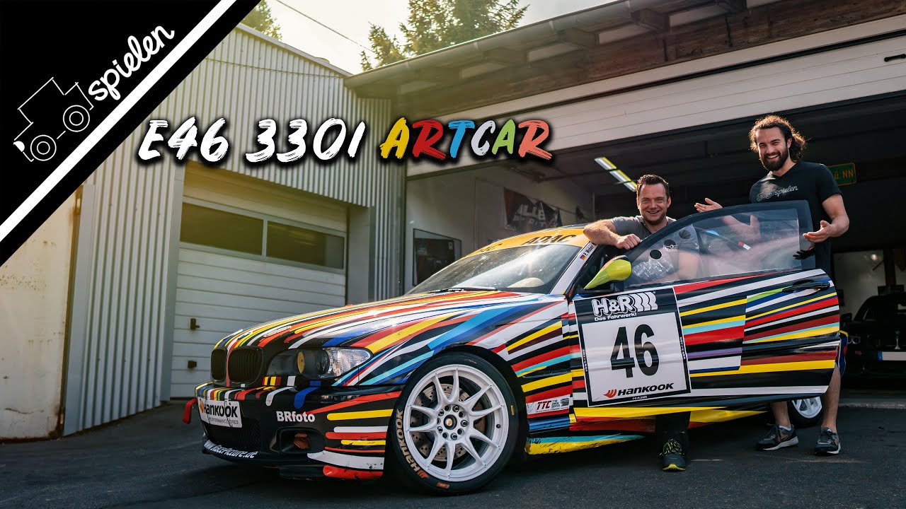 Philipps BMW E46 330Ci Artcar für die Nürburgring Nordschleife | Der Spar-M3!? | Autospielen