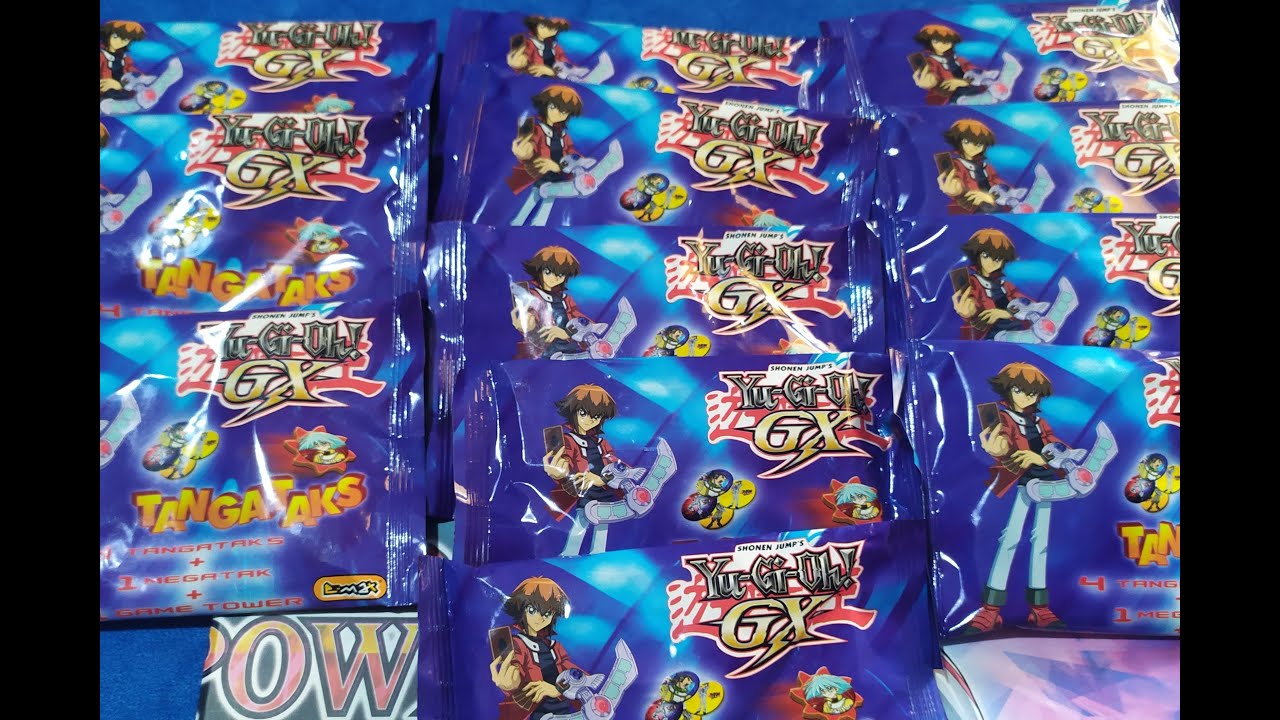 YU-GI-OH GX TANGATAKS Unboxing 10 packs 2004