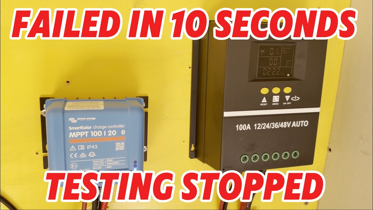 Контроллер заряда MPPT — НЕ ПРОШЕЛ ТЕСТИРОВАНИЕ ЧЕРЕЗ 10 СЕКУНД!
