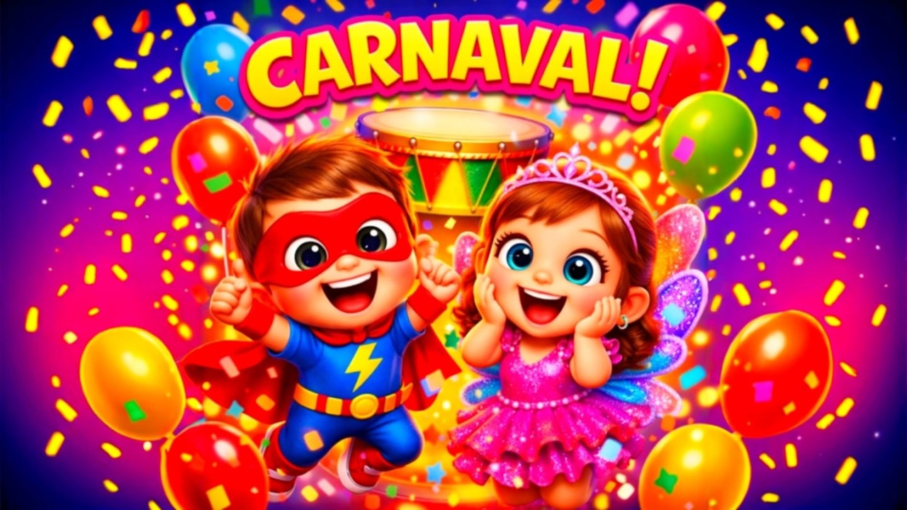 🎭🎶 Frevinho das mascotes | Música Infantil de Carnaval | Frevo para Crianças | Carnaval 2026