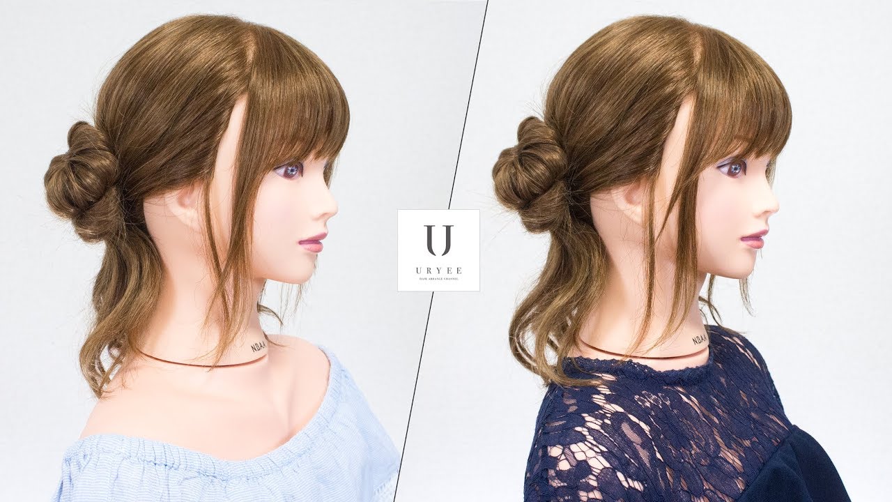 かわいい。でも、大人色っぽいツインテールアレンジ