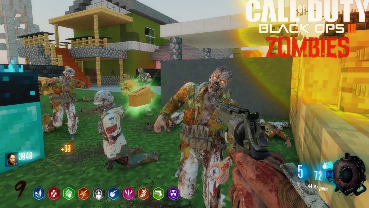 BO3 Zombies ALPHA OMEGA Minecraft | I hate those acid Zombies | Part 1