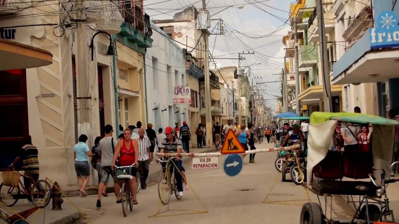 Camaguey, en la isla de Cuba (HD)