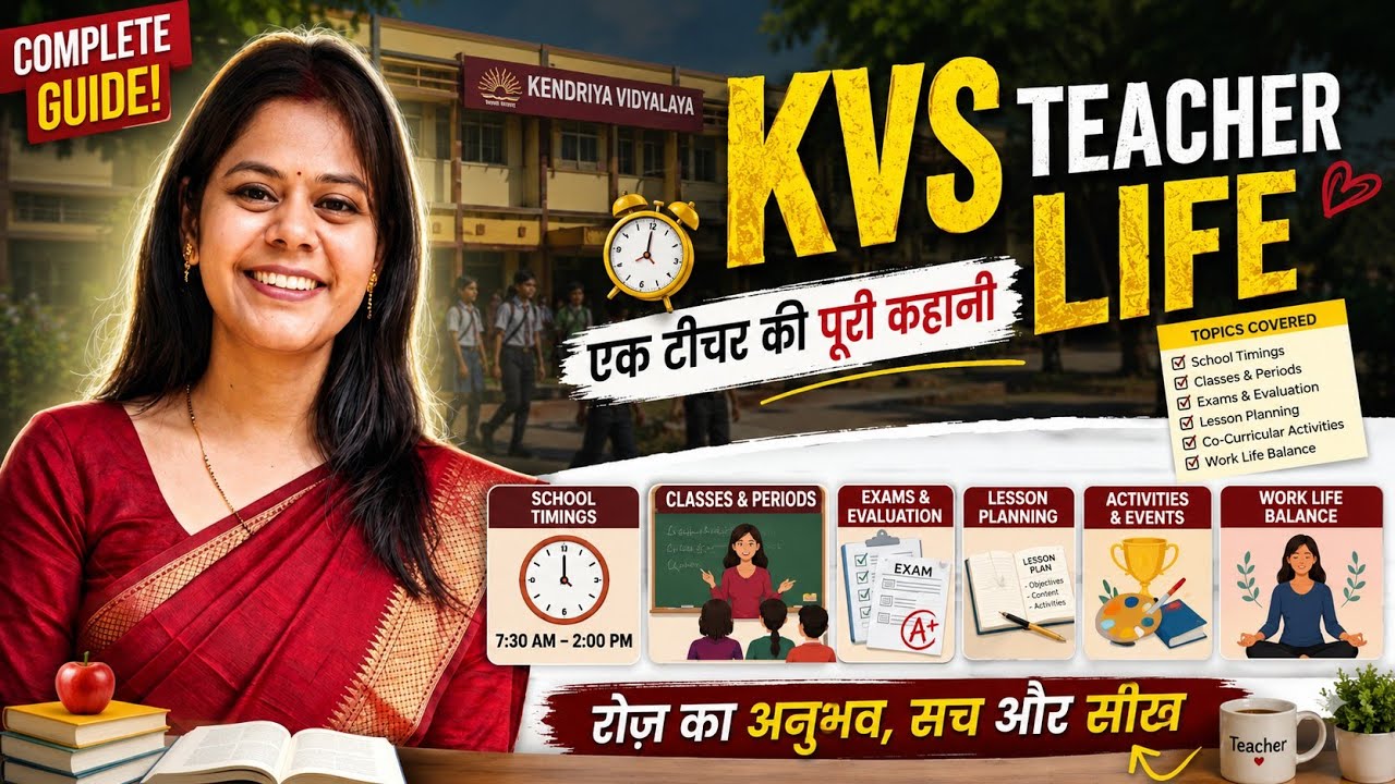 KVS TEACHER LIFE | KVS INTERVIEW PREPARATION | KVS WORKLOAD | What KVS teacher life is like #kvsi...