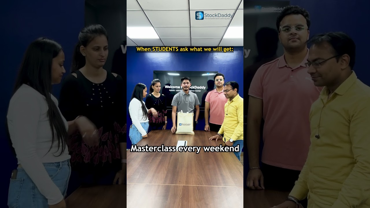 Things we provide at StockDaddy to our Students | Learn Trading | Stock Market | StockDaddy