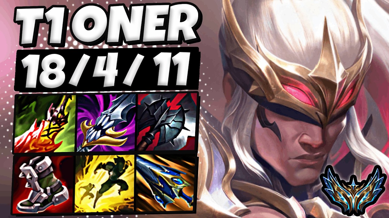 T1 Oner Lee Sin vs Naafiri [ Jungle ] Korea Challenger 2353 LP | Patch 26.15