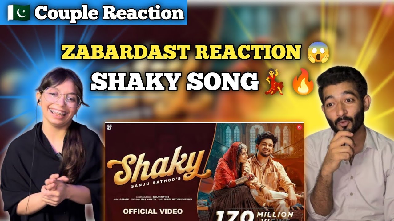 Shaky ( Official #Video ) Reaction Sanju Rathod Ft. Isha Malviya | G-Spark | New #Marathi Songs 2025