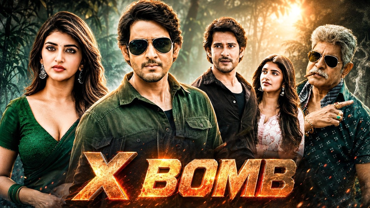 X Bomb 2026 | Mahesh Babu, Sreeleela | New South Blockbuster Action Thriller Hindi Dubbed HD