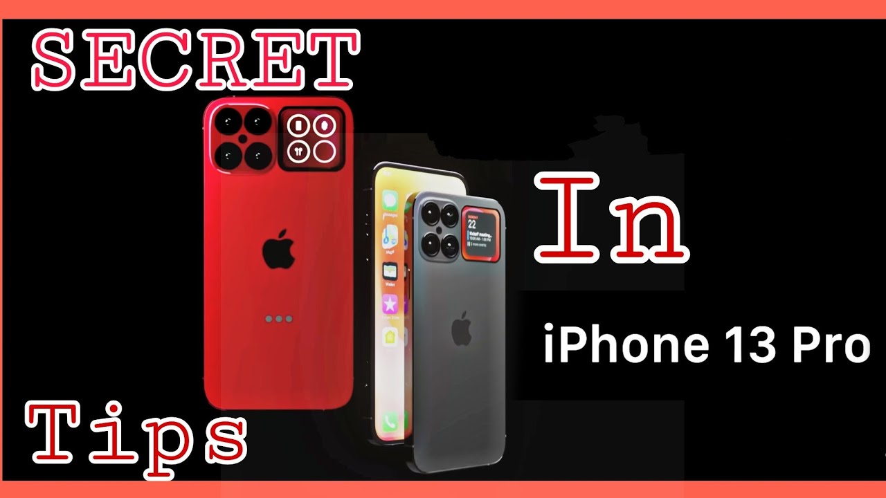 Secret Tips in | iPhone13pro|Hidden Features