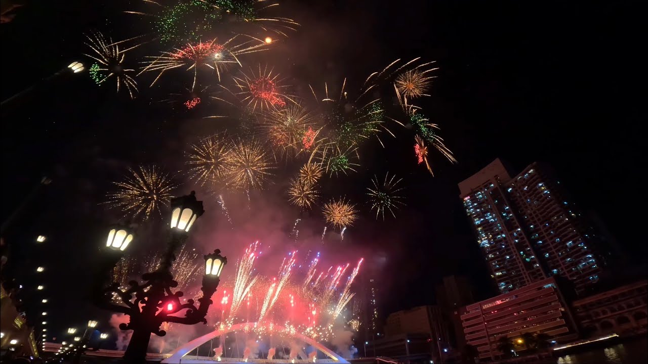 Binondo-Intramuros Bridge Chinese New Year 2025 Fireworks Display by Dragon Fireworks
