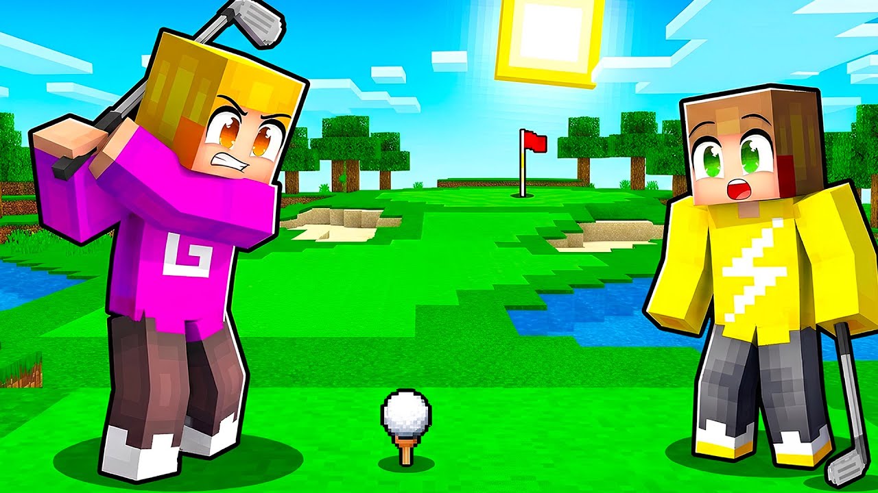 Golfbaan Beginnen In Minecraft (Survival)