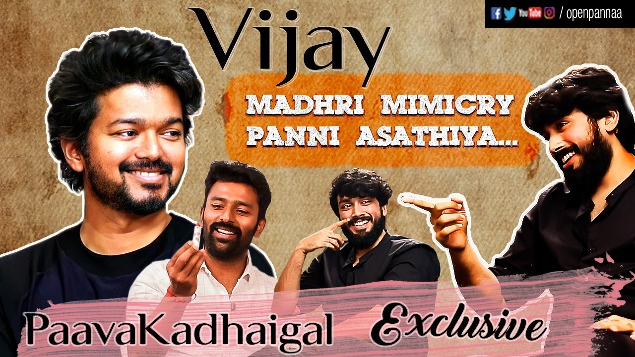 Vijay madhri mimicry panni asathiya Kalidas - Sudha | Shanthnu | Paava Kadhaigal | Open Pannaa