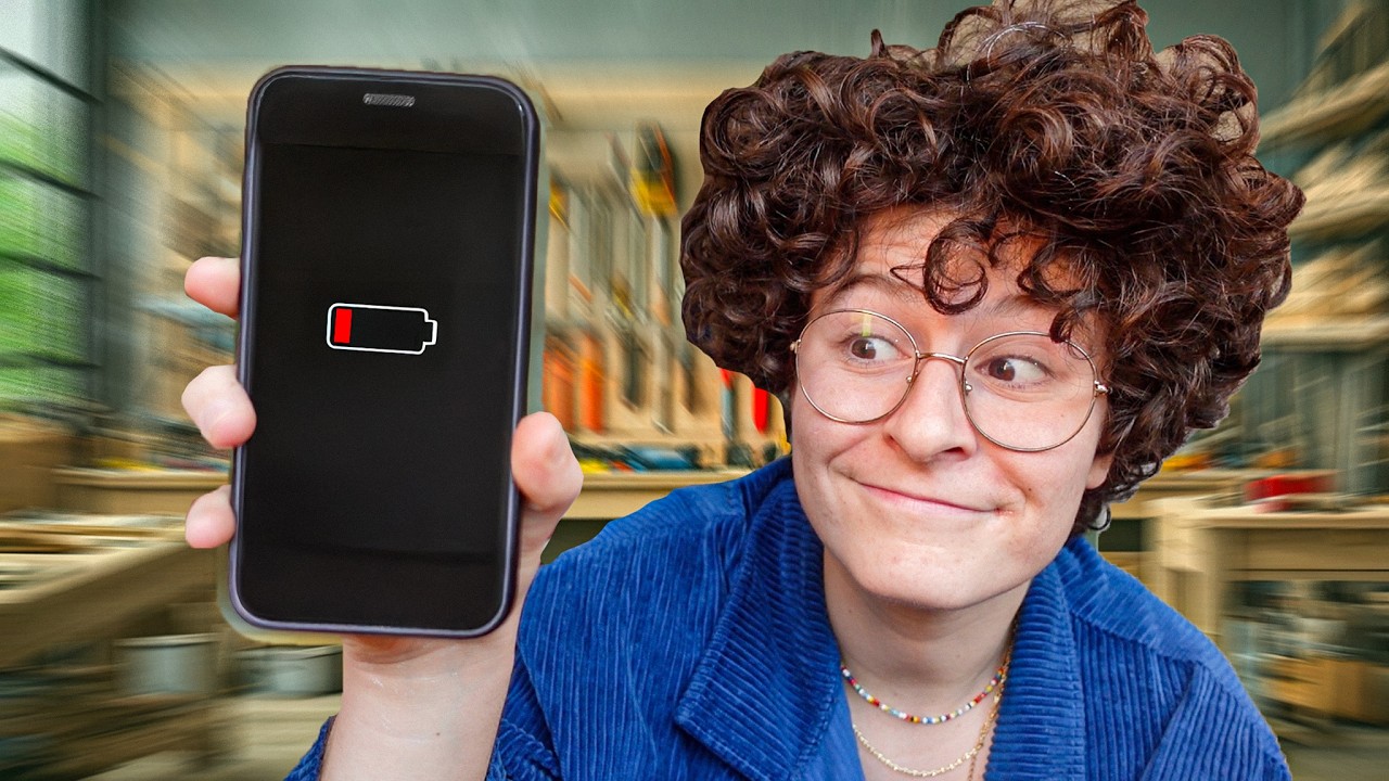 Je construis un objet pour toujours avoir de la batterie (et il est trop mignon)