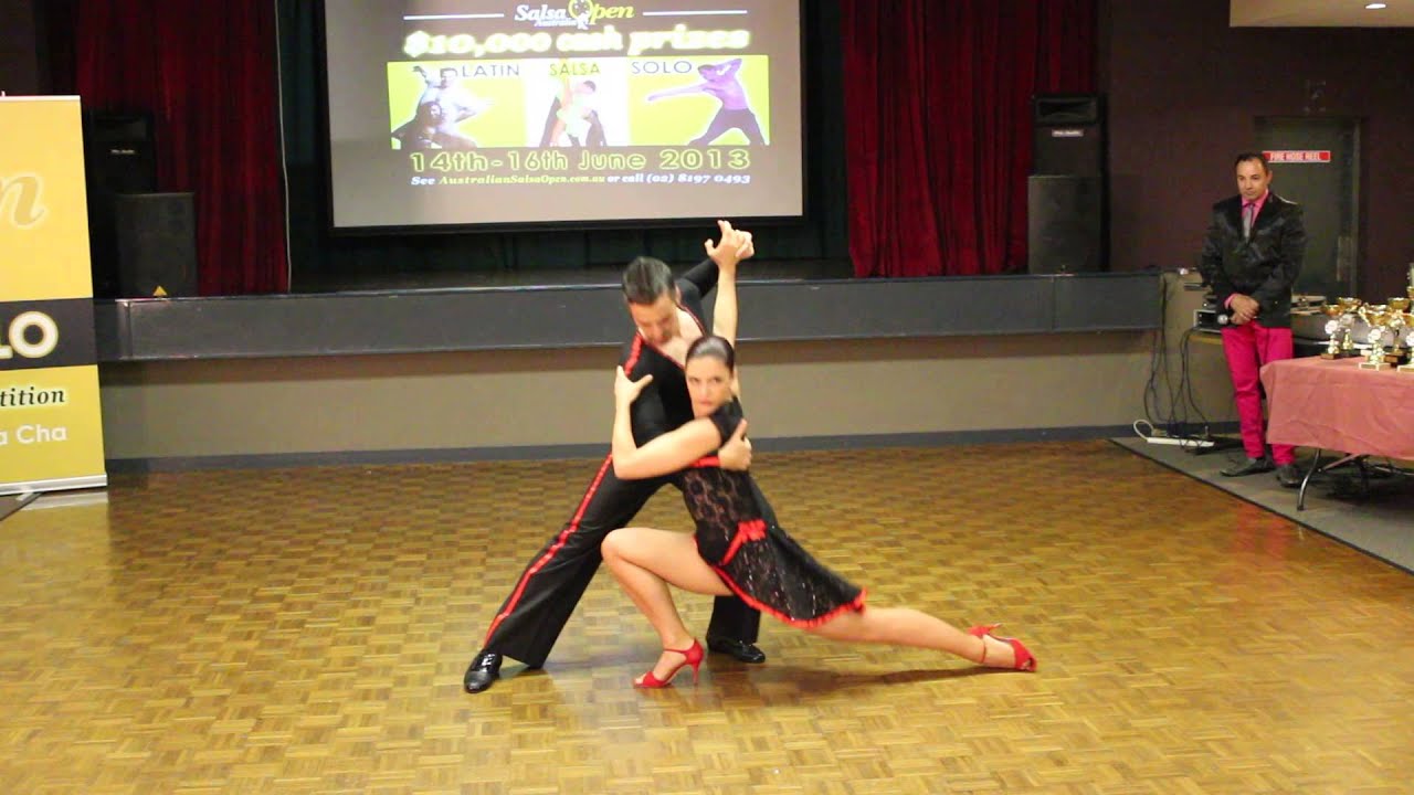 Jose & May Bachatango  Queenland Latin Open Professional Couples ASO 2013
