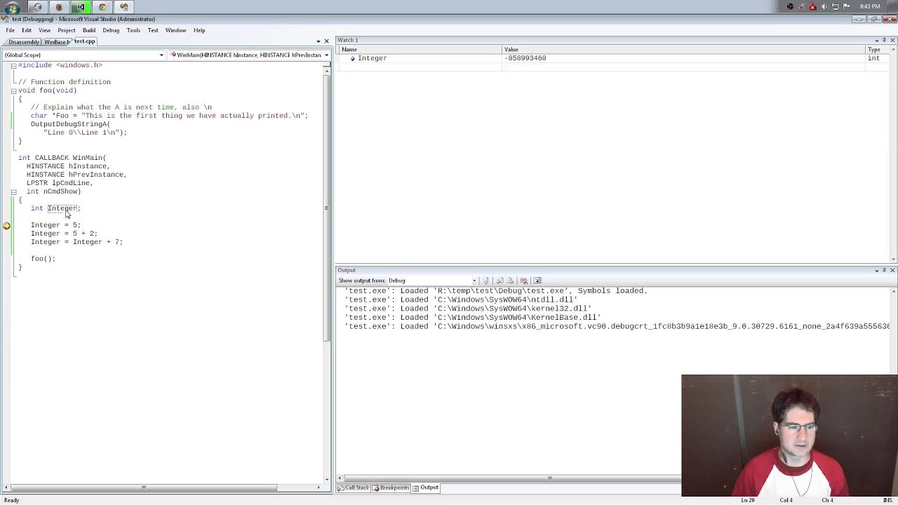 Intro to C on Windows - Day 2