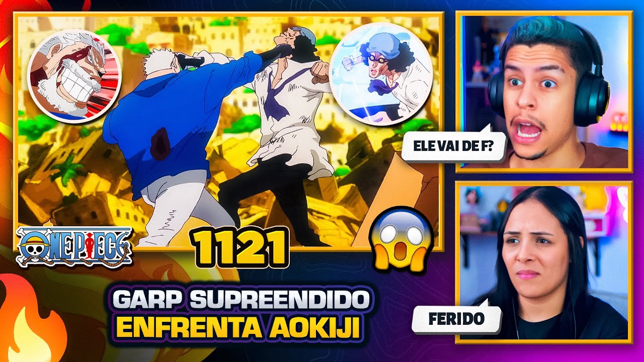 GARP vs AOKIJI | One Piece - EP 1121 | [Jounin React] 🔥