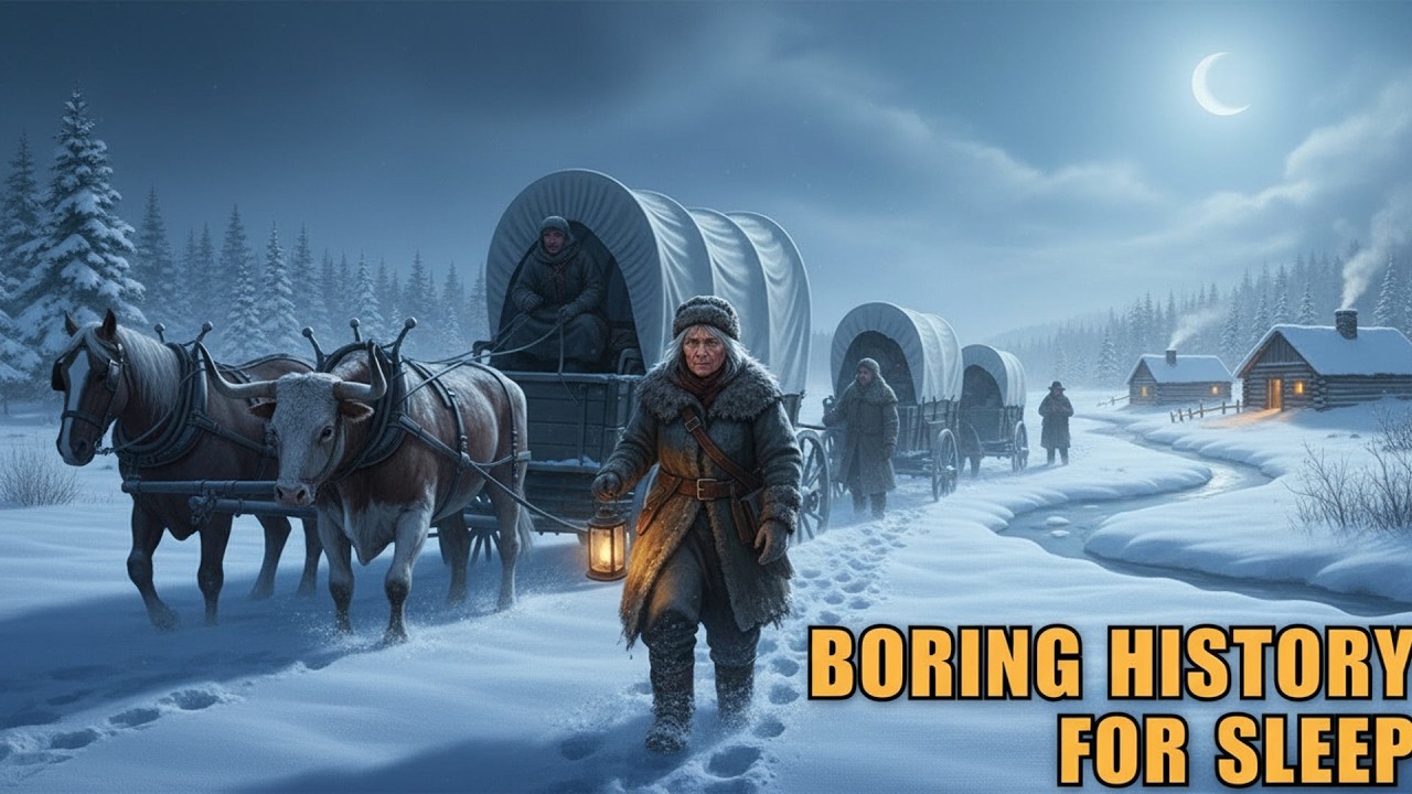 Freezing Sod Nights: Surviving 1800s Prairie Winters in a Dugout! | History for Sleep