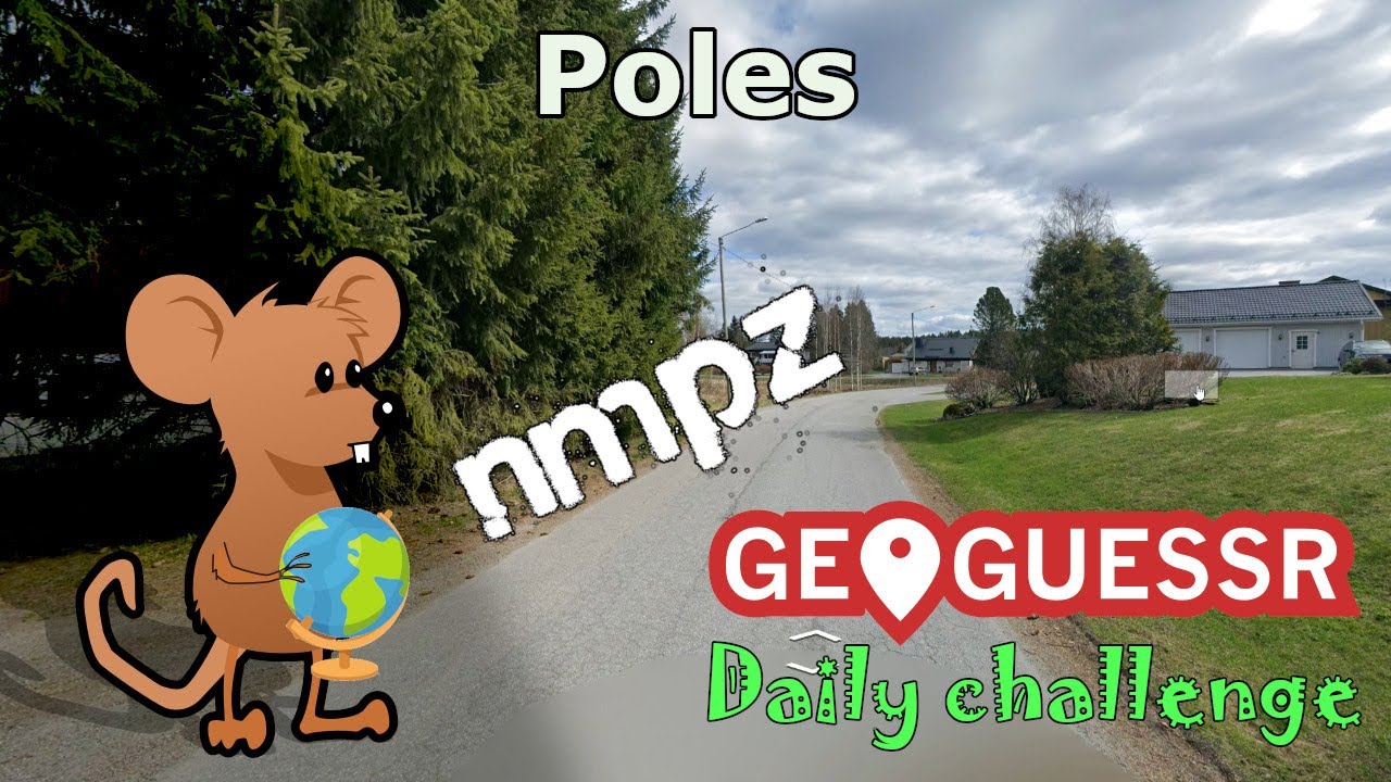 Geoguessr Daily Challenge - NMPZ - There Was Something Off About These Poles