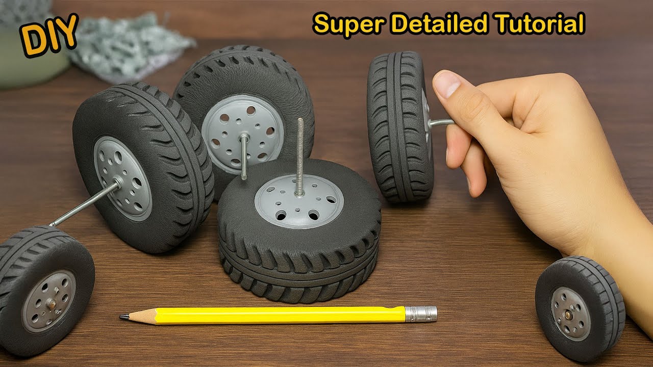 Build an RC Truck from PVC & EVA Foam – Super Detailed Tutorial