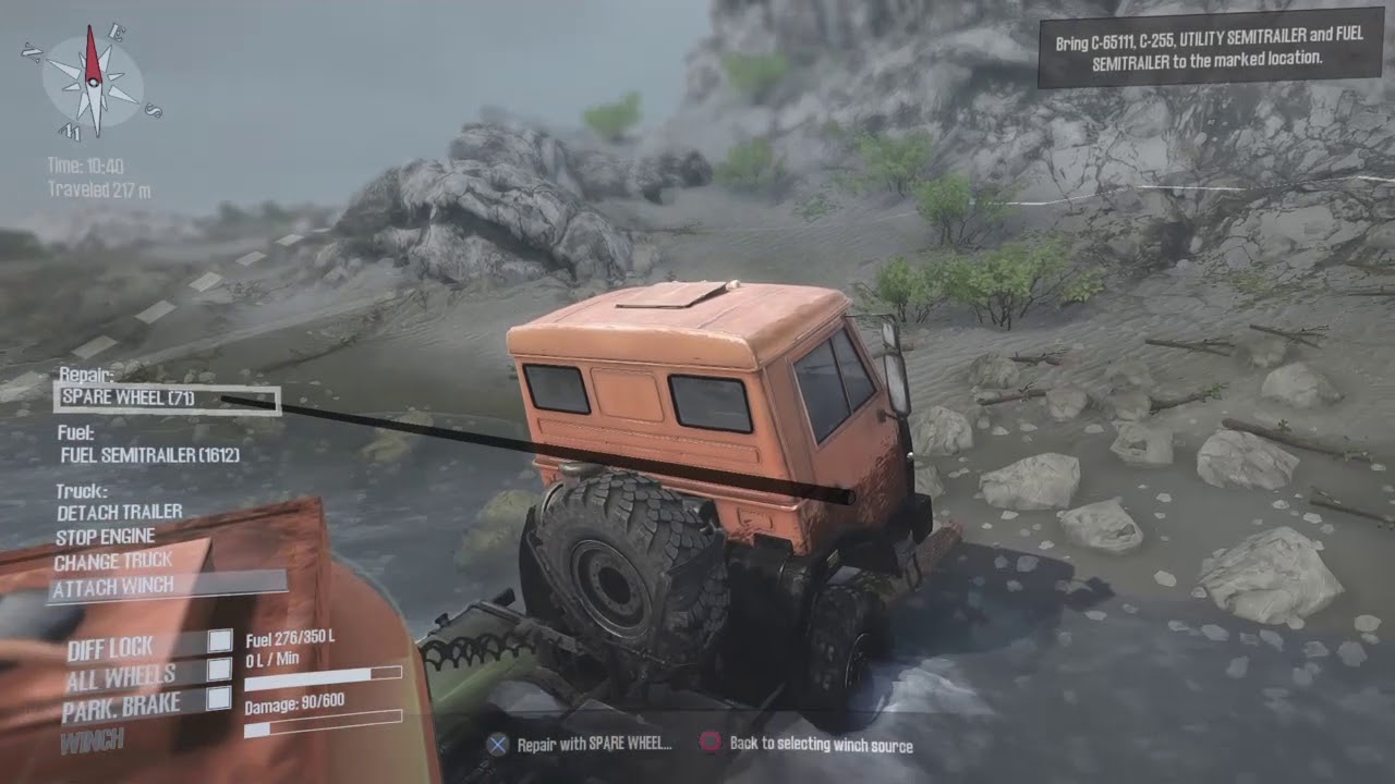 Spintires Mudrunner ps4 Epic Fails On Challenge Mode