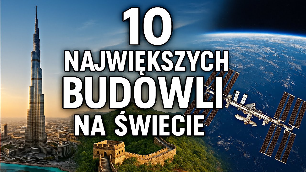 10 największych budowli na świecie w 2025 roku