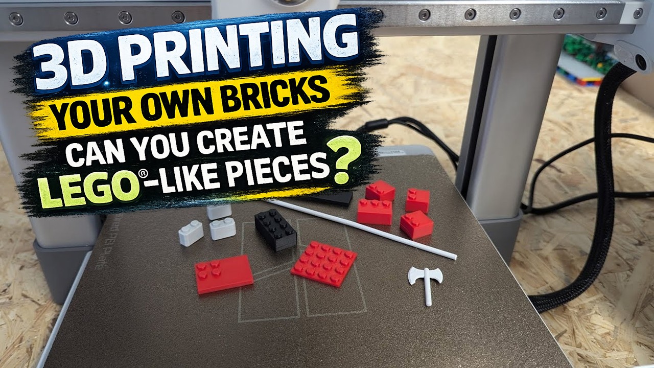 3D Printing Your Own Bricks: Can You Create LEGO®-Like Pieces?