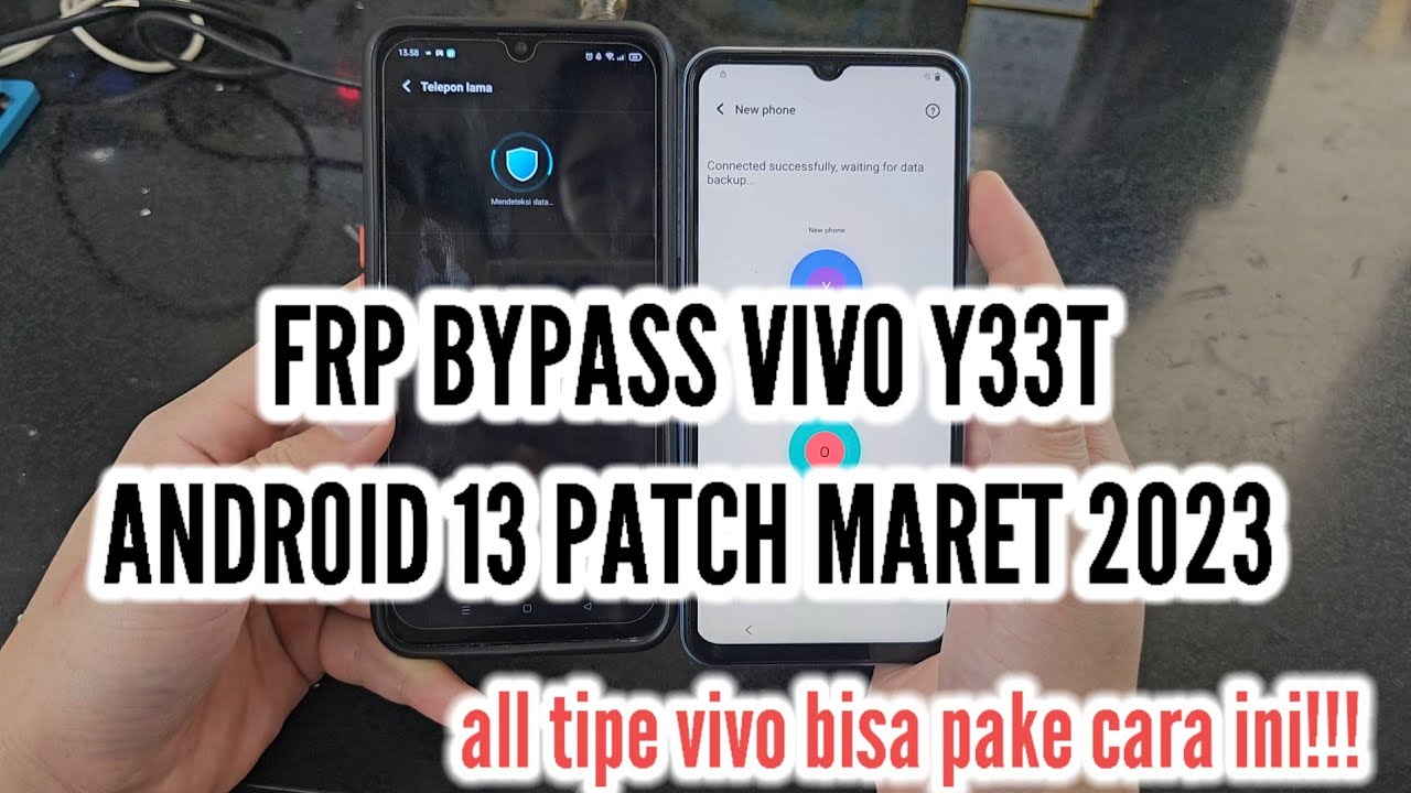 FRPBYPASS VIVO Y33T ANDROID 13 APRIL 2023 SIMPLE TUTORIAL